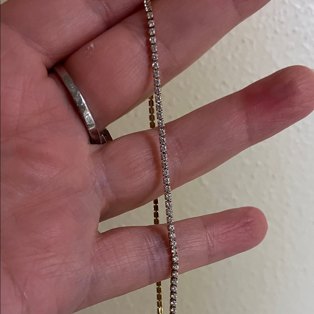 Gold and Silver Women's Bracelet